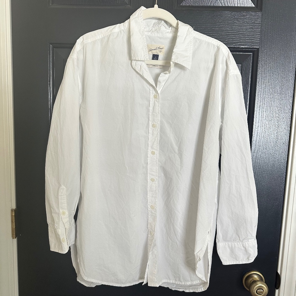 Target Universal Thread White Button Down Shirt